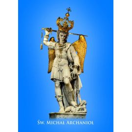 Święty Michał Archanioł - Ikona dwustronna format A5 - Święty Michał Archanioł - Ikona dwustronna format A5