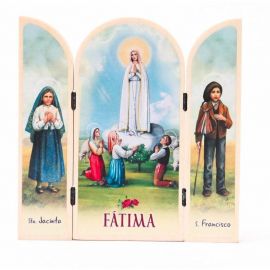 Tryptyk drewniany Fatima - Tryptyki religijne - Nowość