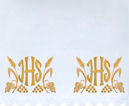 Obrus ołtarzowy haftowany (52)