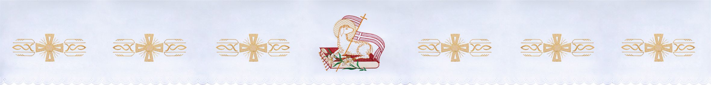 Obrus ołtarzowy (6) - zdjęcie 2 - Obrus ołtarzowy (6)