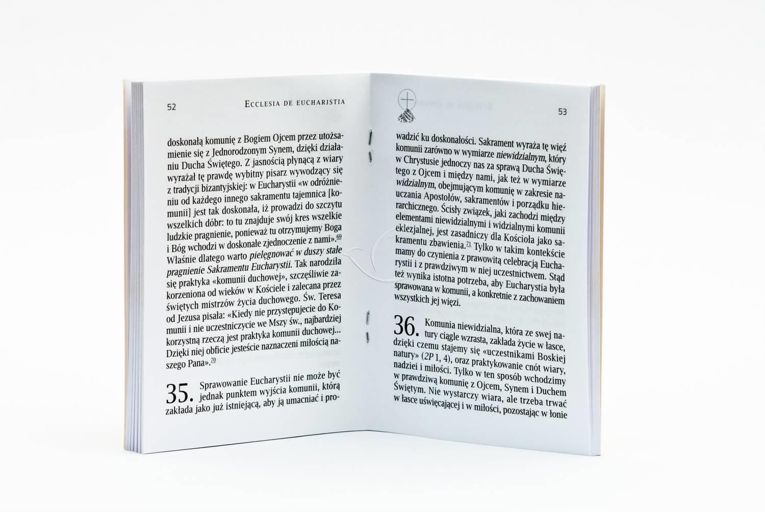 Encyklika o Eucharystii - Książeczka - zdjęcie 3 - Encyklika o Eucharystii - Książeczka