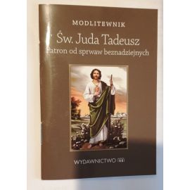 Modlitewnik Św. Juda Tadeusz - MODLITEWNIKI - Nowość