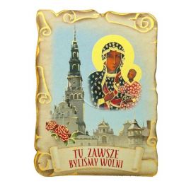 Magnes Matka Boża Częstochowska (5) - MAGNESY RELIGIJNE - Nowość