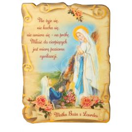Magnes Matka Boża z Lourdes (2) - MAGNESY RELIGIJNE - Nowość