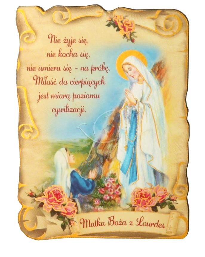 Magnes Matka Boża z Lourdes (2)