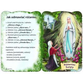 Karnet Modlitewny - Różaniec Święty - RÓŻAŃCE, KORONKI, TAJEMNICE RÓŻAŃCOWE - Nowość