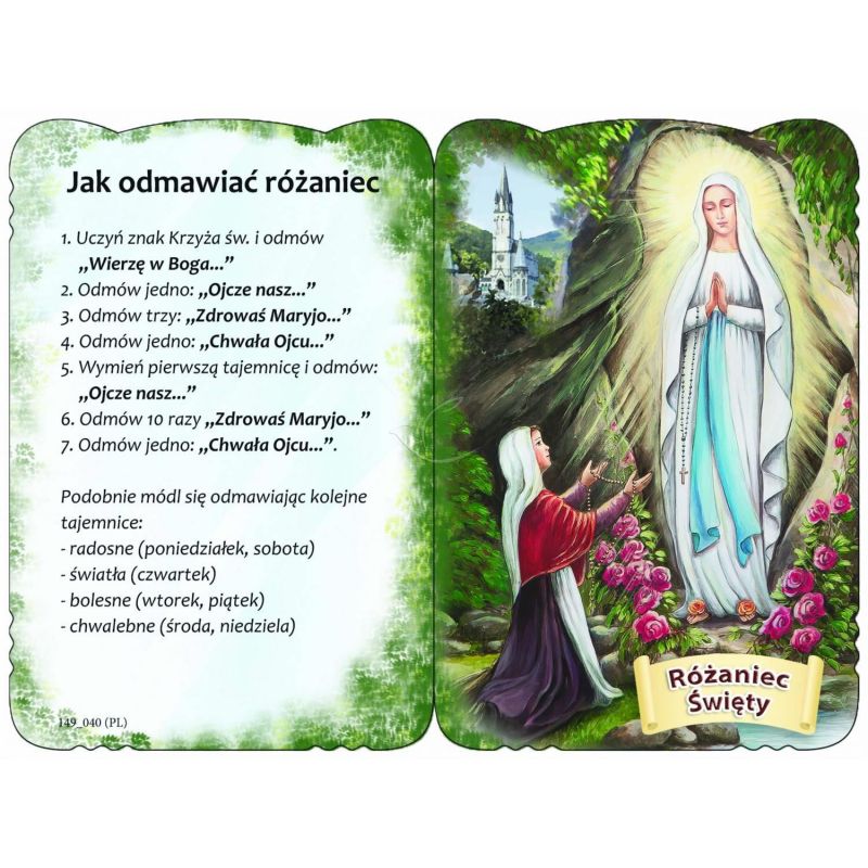 Karnet Modlitewny - Różaniec Święty - Karnet Modlitewny - Różaniec Święty
