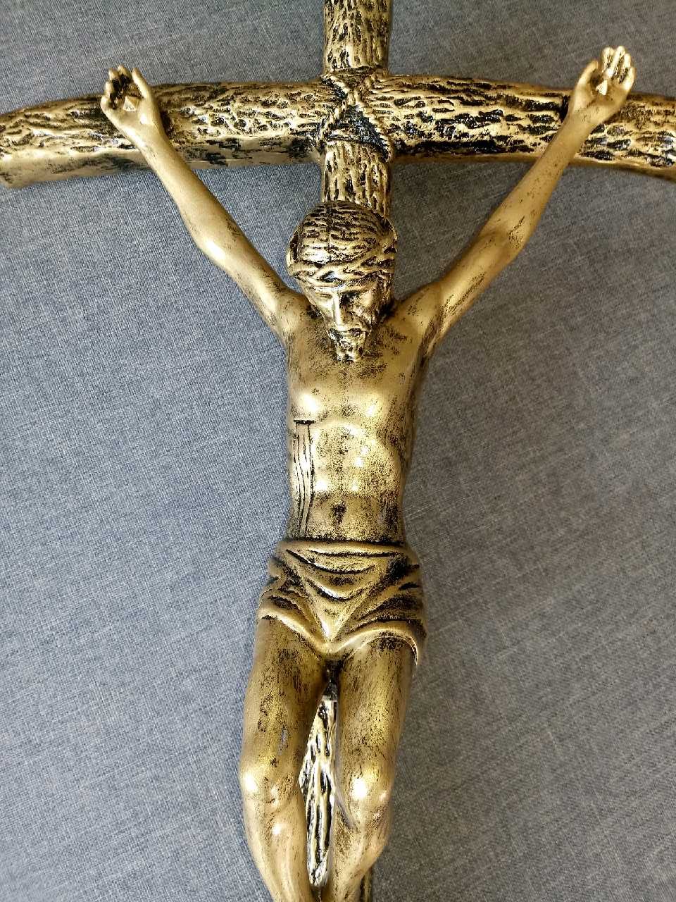 Krzyż Papieski z zawieszką 55/30 cm. - zdjęcie 3 - Krzyż Papieski z zawieszką 55/30 cm.