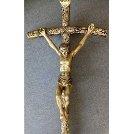 Krzyż procesyjny 200 cm (skręcany drążek) - zdjęcie 2 - Krzyż procesyjny z drzewcem 210 cm.