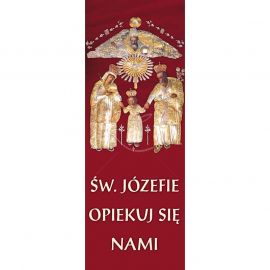 Baner - Św. Józefie opiekuj się nami - Banery Św. Józef - Nowość