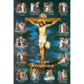 Plakat Wielkanocny - Droga Krzyżowa (3) - PLAKATY - Nowość