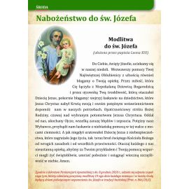 Nabożeństwo do Świętego Józefa - format A5 - BIURO PARAFIALNE - Nowość