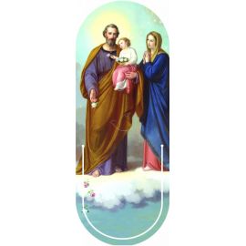 Święta Rodzina - Zakładka półokrągła syntetyczna - Zakładki religijne do książek - Nowość