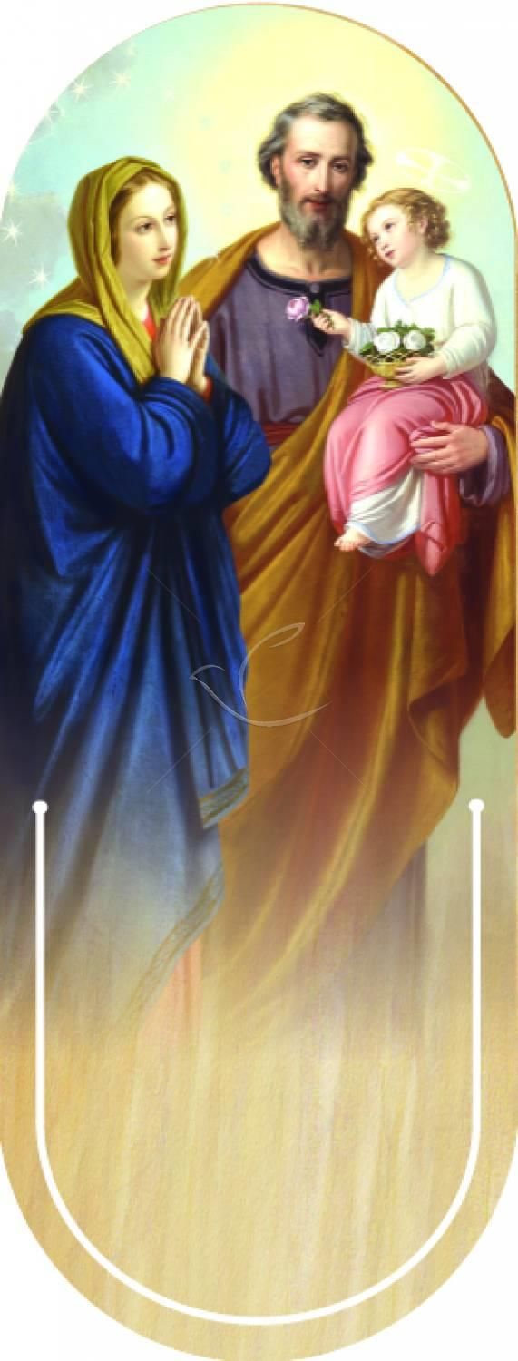 Święta Rodzina - Zakładka półokrągła syntetyczna (2)