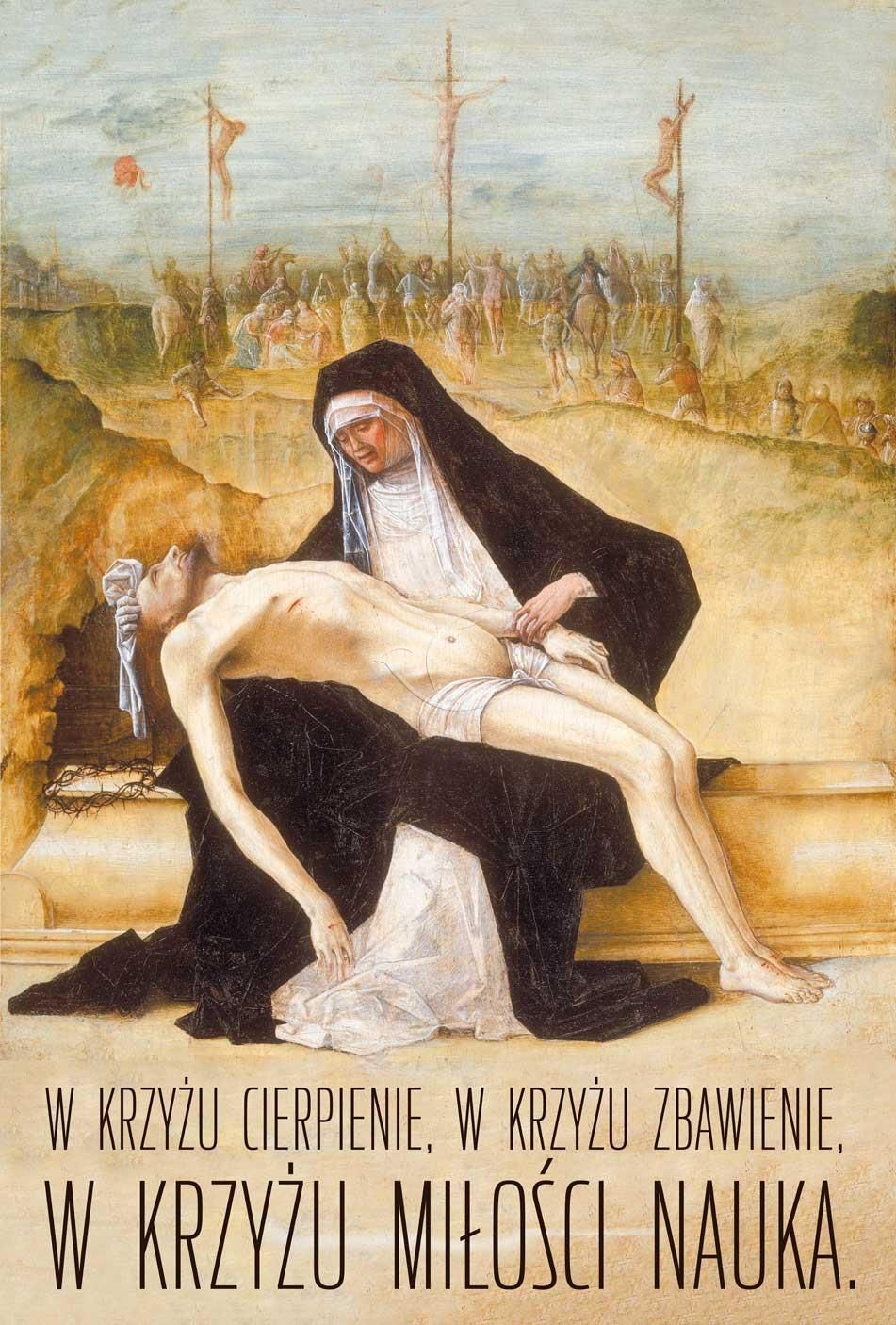 Plakat Wielkanocny - W krzyżu Miłości Nauka