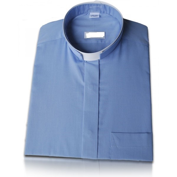 Koszula rzymska - krótki, długi rękaw (3 rodzaje zapięcia) - zdjęcie 6 - Koszula rzymska - długi rękaw (na spinki podwójne)