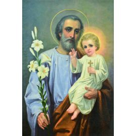 Święty Józef - Obraz do oprawienia format (20x25) - OBRAZY RELIGIJNE - Nowość