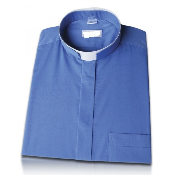 Koszula rzymska - krótki, długi rękaw (3 rodzaje zapięcia) - zdjęcie 7 - Koszula rzymska - długi rękaw (na spinki podwójne)