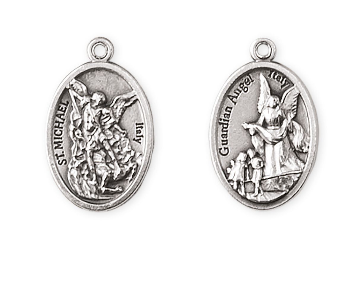 Medalik metalowy Michał Archanioł - Medaliki włoskie metalowe