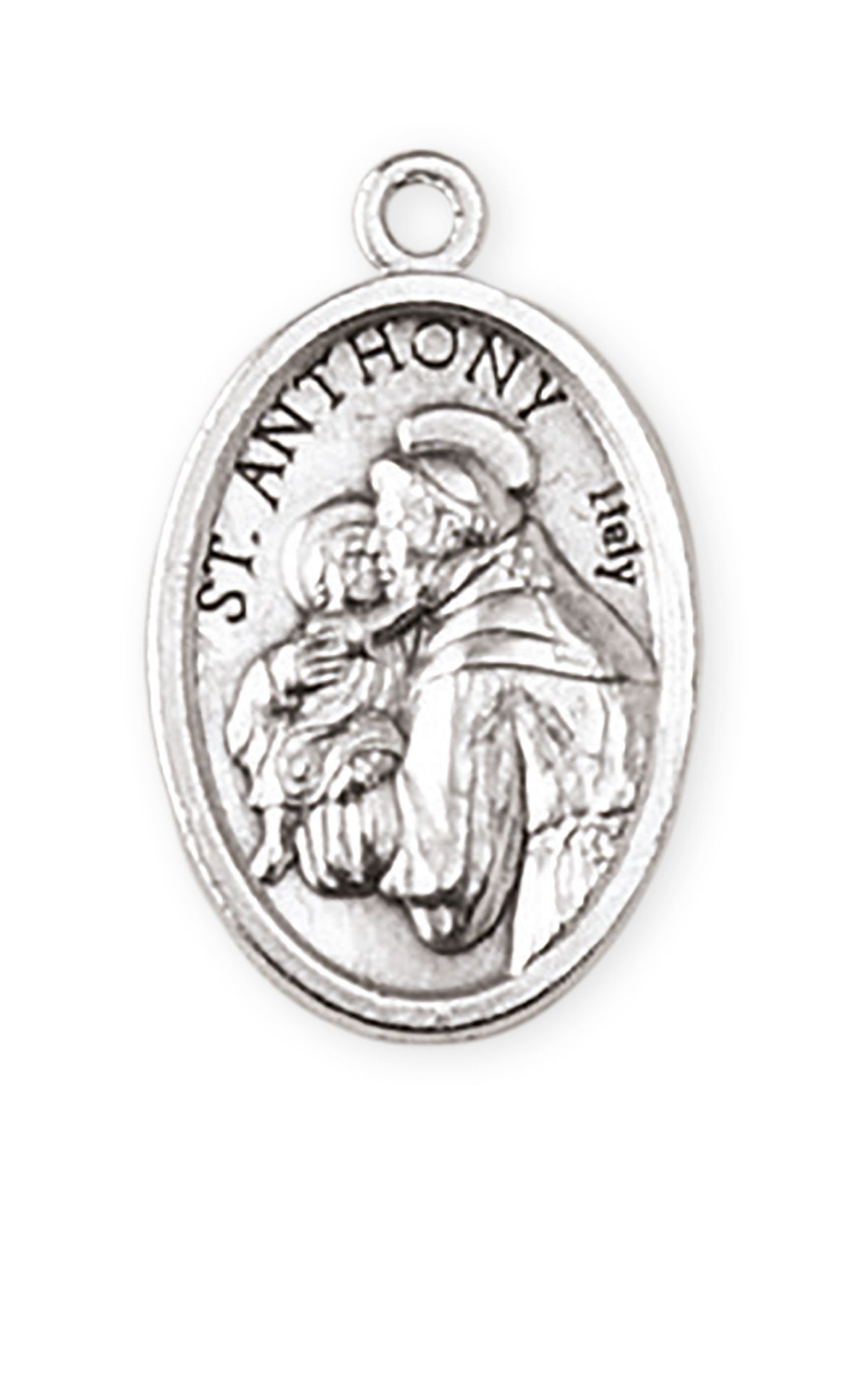 Medalik metalowy Święty Antoni