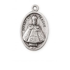 Medalik metalowy Dziecko Praskie - Medaliki włoskie metalowe - Nowość