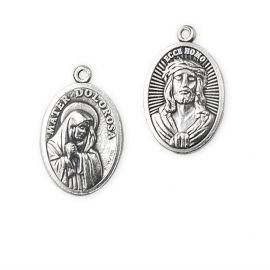 Medalik metalowy Ecce Homo - Medaliki włoskie metalowe - Nowość