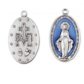 Medalik metalowy Matka Boża Niepokalana 3 cm (1) - Medaliki włoskie metalowe - Nowość