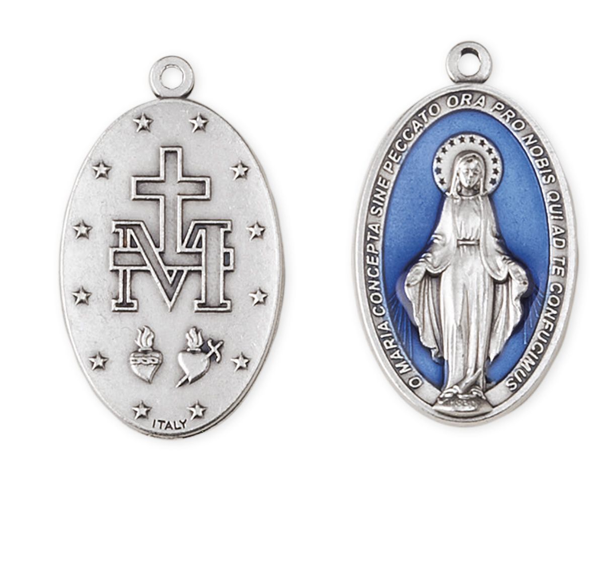 Medalik metalowy Matka Boża Niepokalana 4 cm (1)