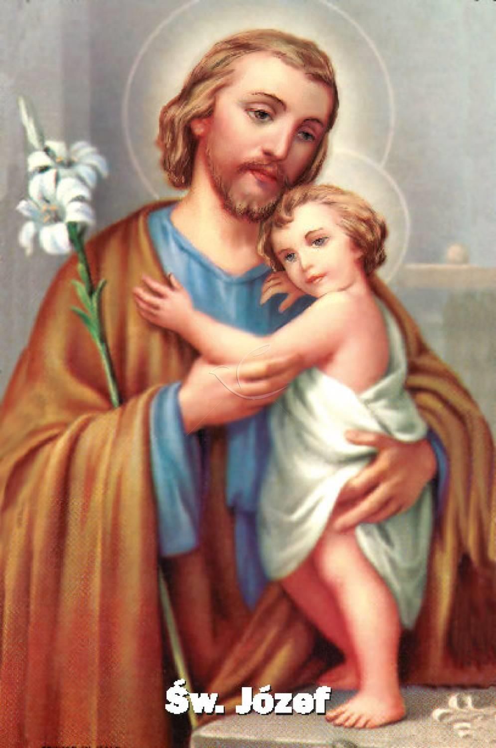 Obrazek Święty Józef z modlitwą