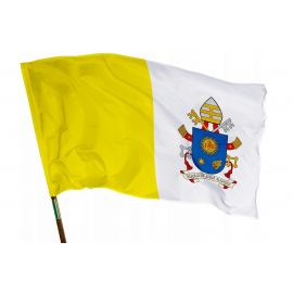 Flaga religijna PAPIESKA (Franciszek) 112x70cm - FLAGI - Nowość