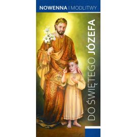 Folderek - Nowenny i Modlitwy do Świętego Józefa - Folder religijny - Nowość