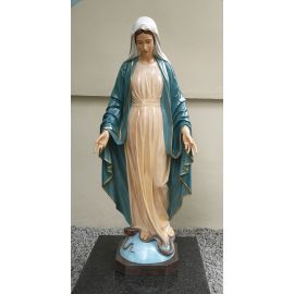 Figura Matka Boża Niepokalana kolor - 180 cm - Matka Boża Niepokalana - Nowość