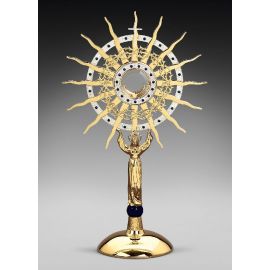 Monstrancja Maryjna, pozłacana - 74 cm (D29) - MONSTRANCJE - Nowość