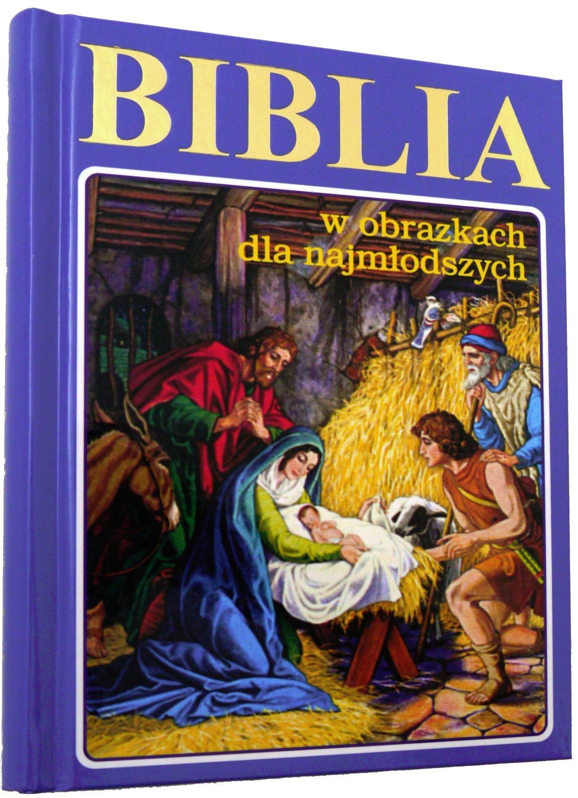 Biblia w obrazkach dla najmłodszych - niebieska