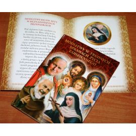 Modlitwy w trudnych sprawach życia codziennego - MODLITEWNIKI - Nowość