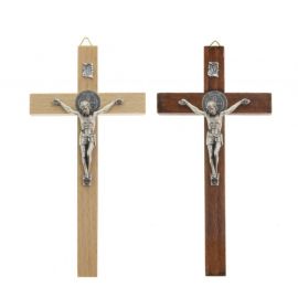 Krzyż św. Benedykta drewniany - 16 cm - KRZYŻE, KRZYŻYKI - Nowość