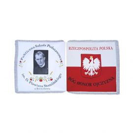 Sztandar szkolny model 1 - CHORĄGWIE, SZTANDARY - Nowość