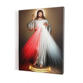 Obraz Jezus Miłosierny - płótno canvas (1) - Obrazy na płótnie canvas - Nowość