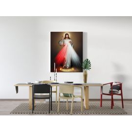 Obraz Jezus Miłosierny - płótno canvas (1) - zdjęcie 2 - Obraz Jezus Miłosierny - płótno canvas (1)