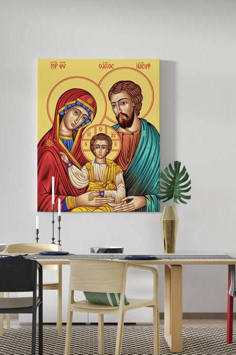 Obraz Święta Rodzina - płótno canvas (3) - zdjęcie 2 - Obraz Święta Rodzina - płótno canvas (3)