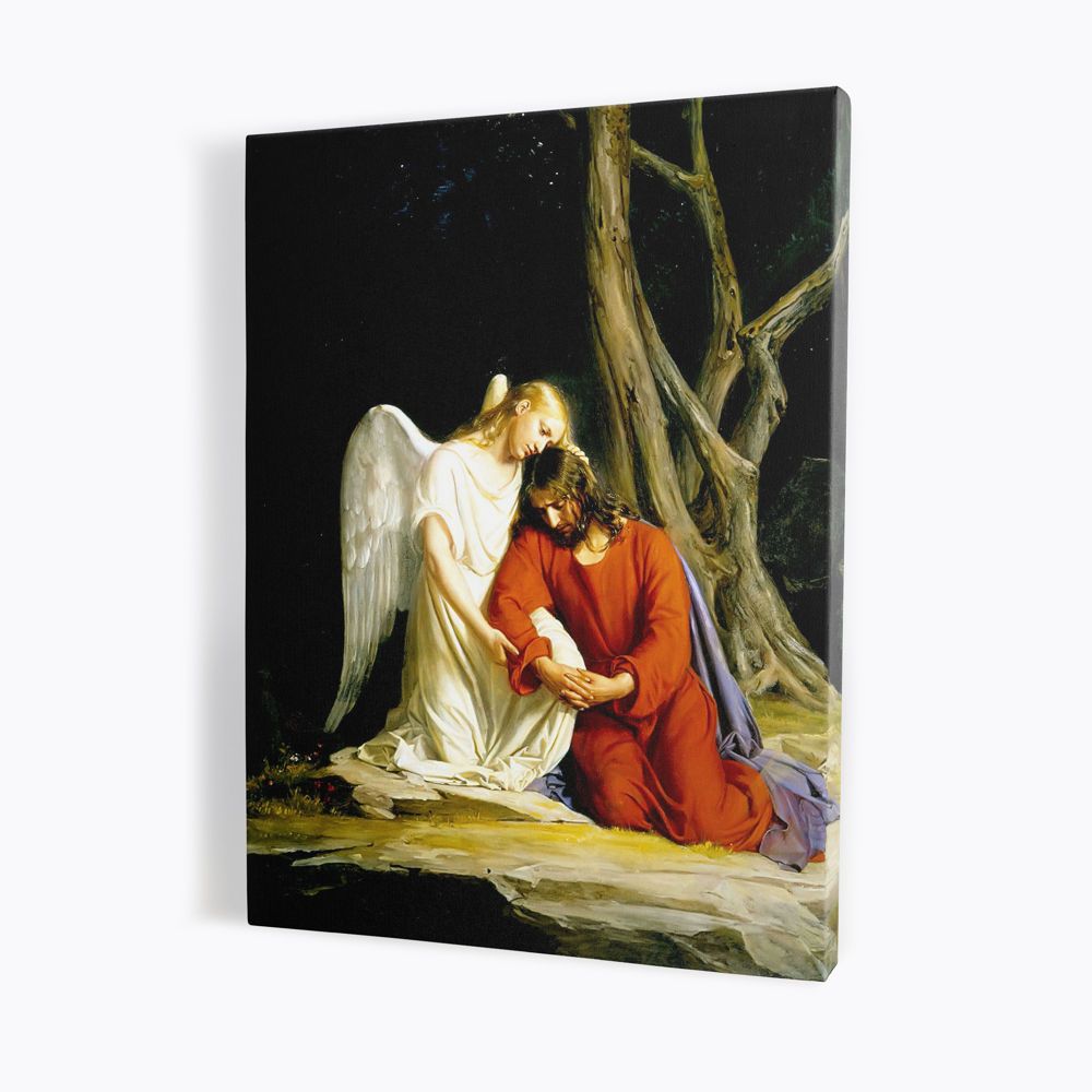 Obraz Jezusa w ogrodzie Getsemani - płótno canvas (16) - Obrazy na płótnie canvas