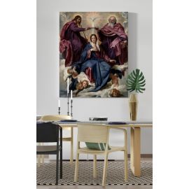 Obraz Koronacja Matki Bożej - płótno canvas (17) - zdjęcie 2 - Obraz Koronacja Matki Bożej - płótno canvas (17)