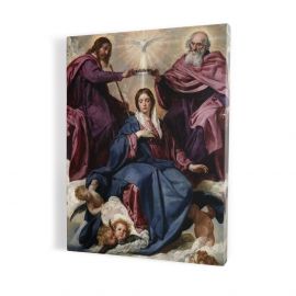 Obraz Koronacja Matki Bożej - płótno canvas (17) - Obrazy na płótnie canvas - Nowość