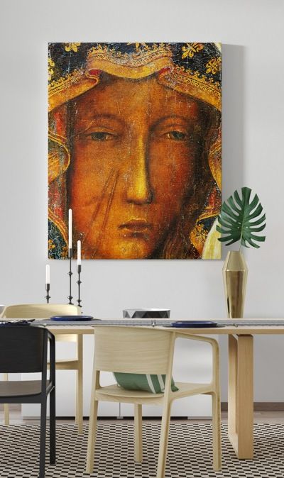 Obraz Matka Boża Częstochowska - płótno canvas (19) - zdjęcie 2 - Obraz Matka Boża Częstochowska - płótno canvas (19)