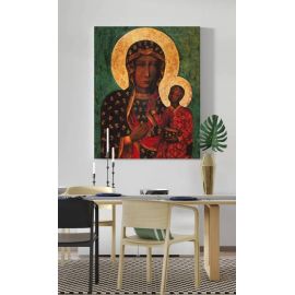 Obraz Matka Boża Częstochowska - płótno canvas (20) - zdjęcie 2 - Obraz Matka Boża Częstochowska - płótno canvas (20)