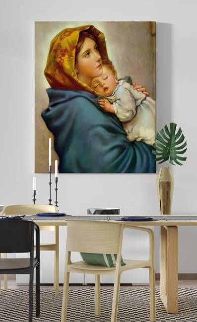 Obraz Matka Boża Cygańska - płótno canvas (34) - zdjęcie 2 - Obraz Matka Boża Cygańska - płótno canvas (34)