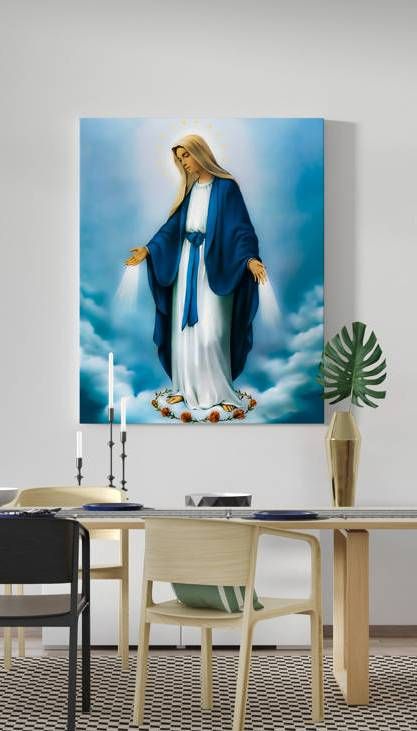 Obraz Matka Boża Niepokalana - płótno canvas (27) - zdjęcie 2 - Obraz Matka Boża Niepokalana - płótno canvas (27)