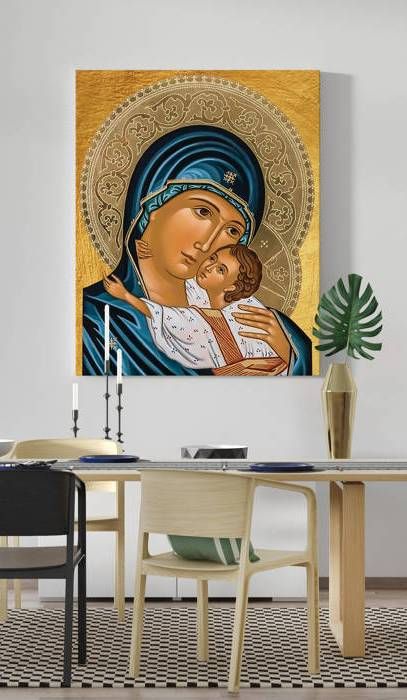 Obraz Matka Boża z Jezusem - płótno canvas (33) - zdjęcie 2 - Obraz Matka Boża z Jezusem - płótno canvas (33)