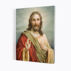 Obraz Serce Jezusa - płótno canvas (38) - Obrazy na płótnie canvas - Nowość