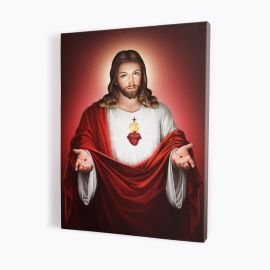 Obraz Serce Jezusa - płótno canvas (40) - Obrazy na płótnie canvas - Nowość